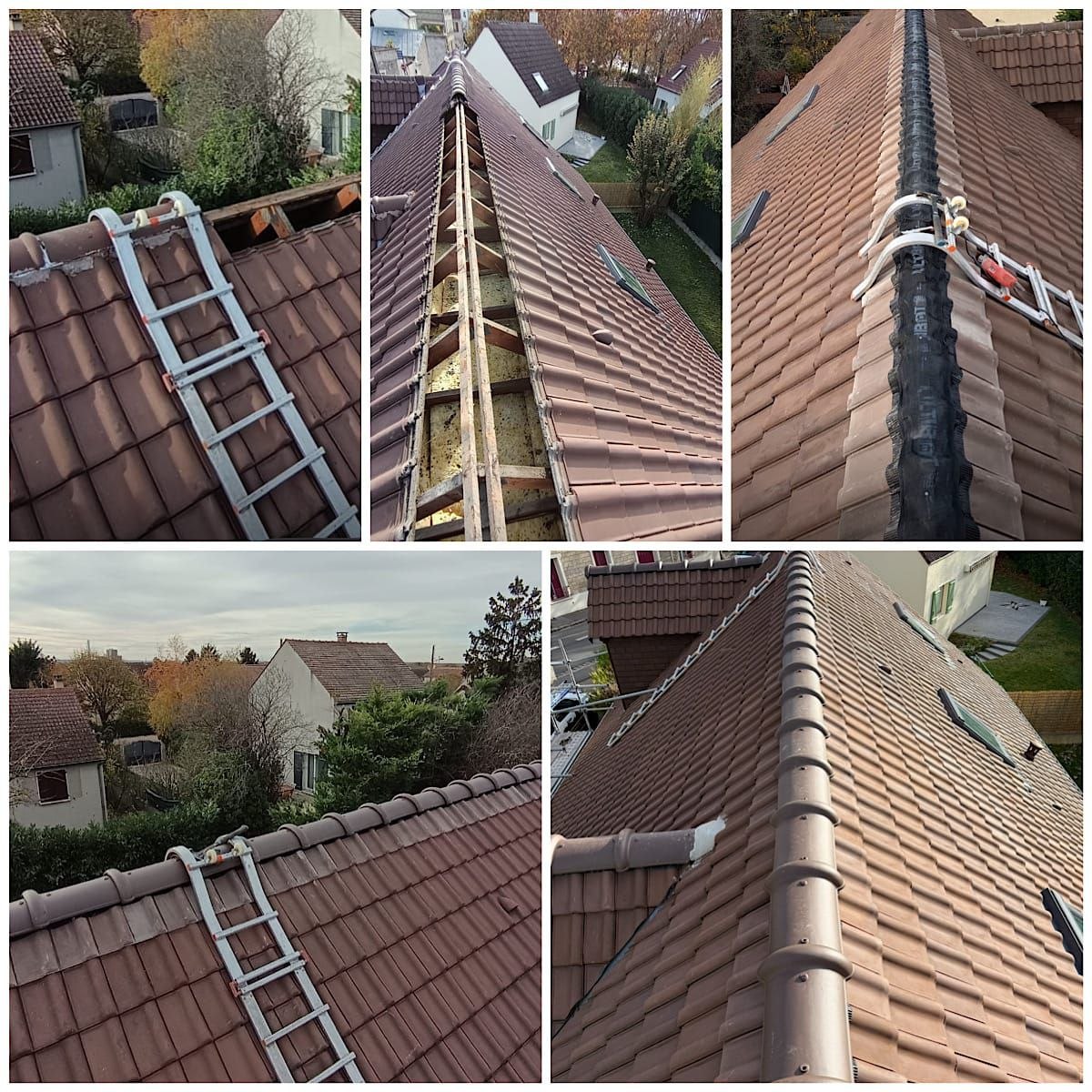 Changement de toiture